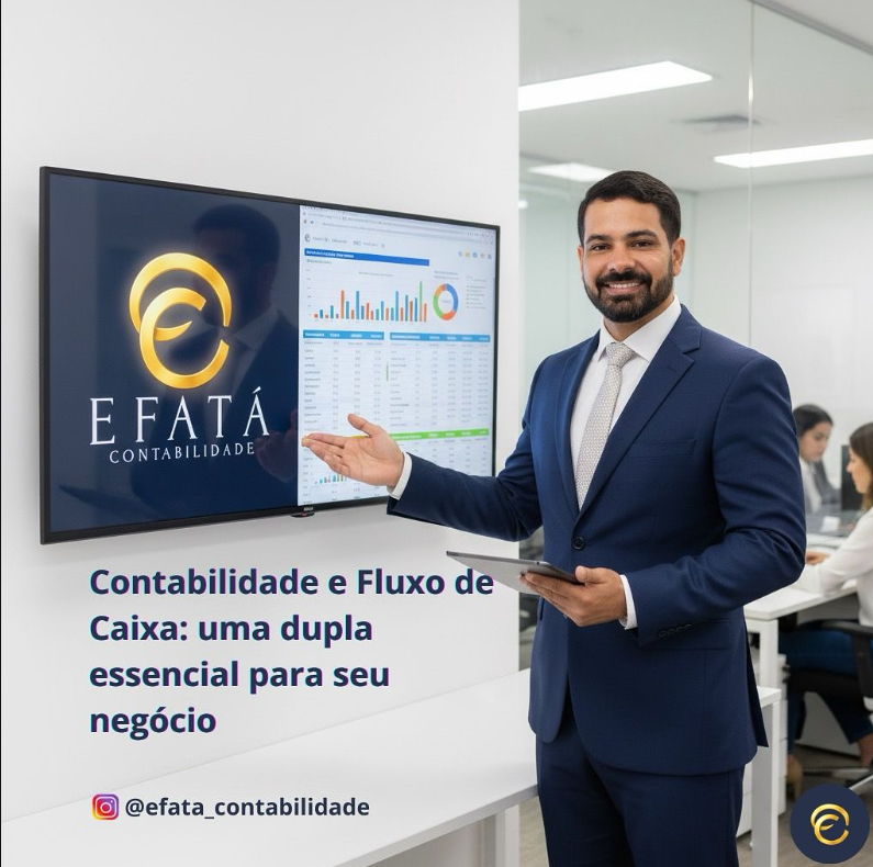 Luiz Neves apresentando conteúdo sobre contabilidade